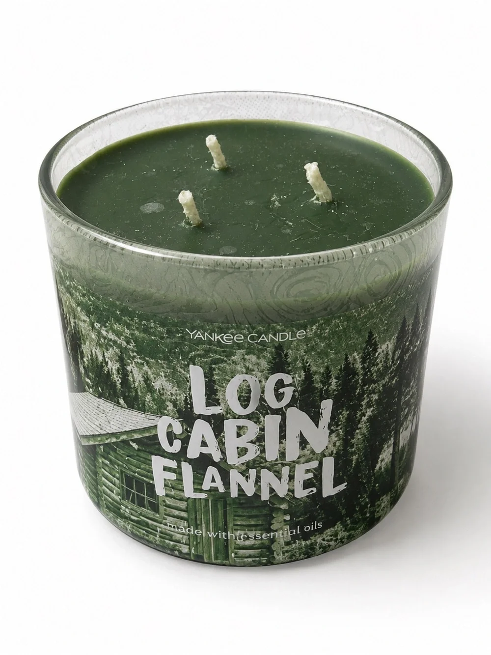 Yankee Candle Log Cabin Flannel 3-Wick Scented Candle